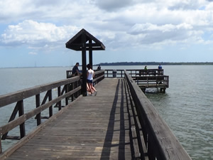 r.e. olds park pier